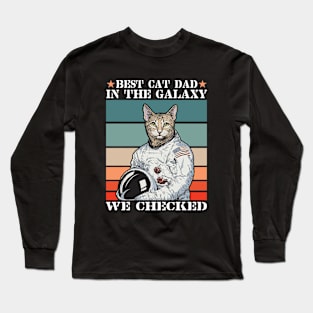 Best Cat Dad Long Sleeve T-Shirt